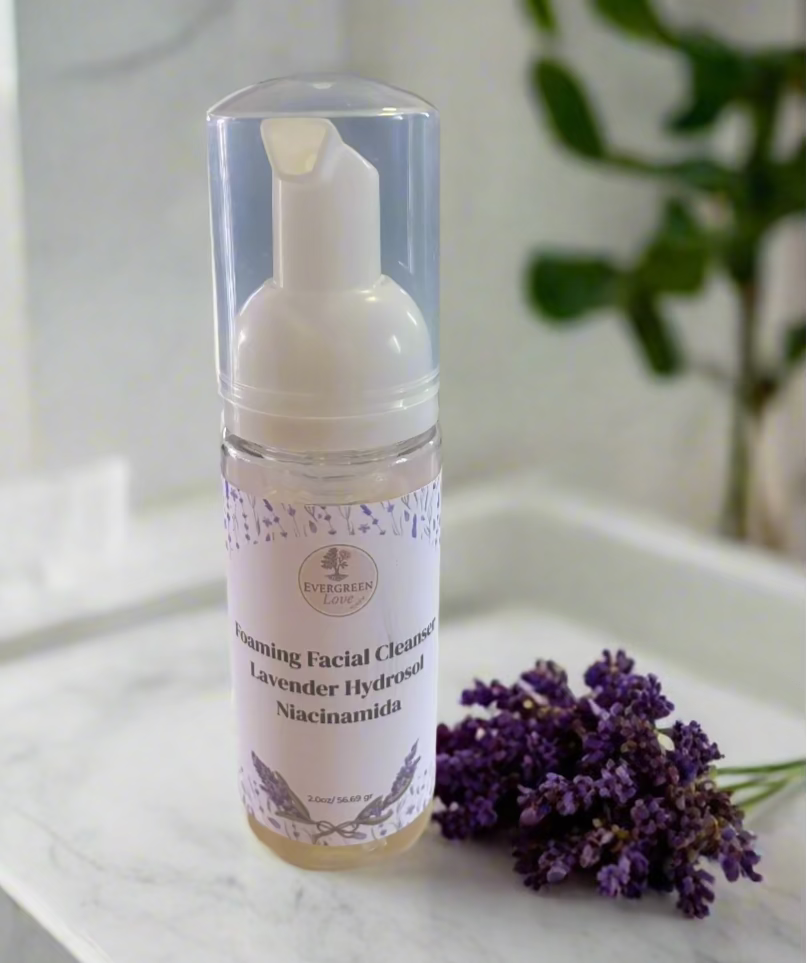 Foaming facial cleanser