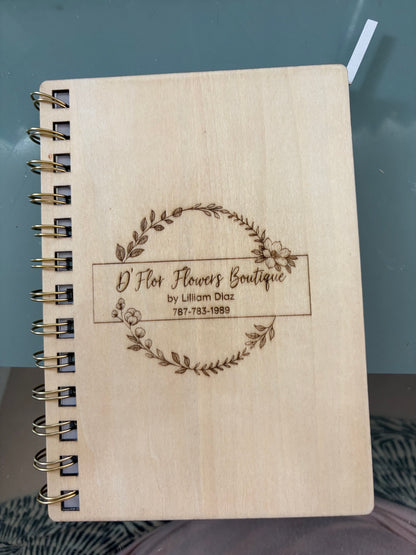 Wooden Notebook