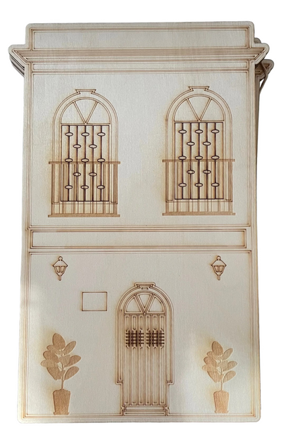 Wooden San Juan Houses