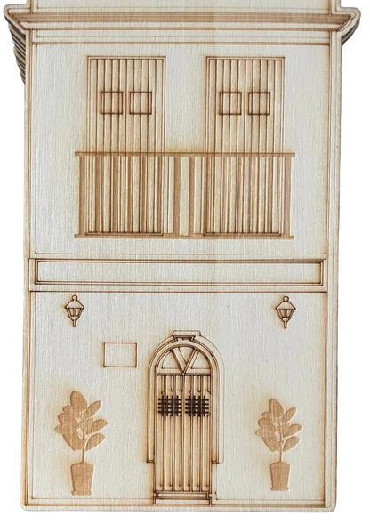 Wooden San Juan Houses